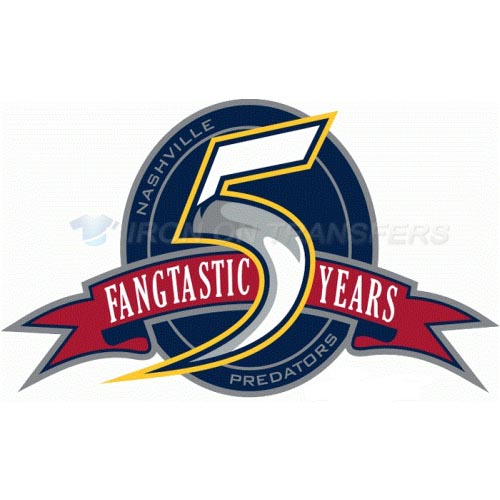 Nashville Predators Iron-on Stickers (Heat Transfers)NO.218